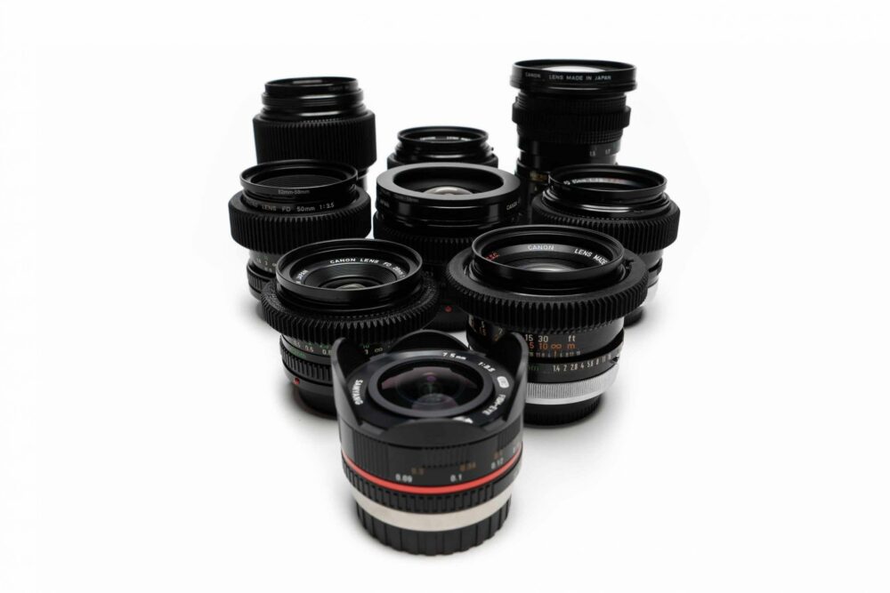 Canon FD Lens Kit Melbourne Hire